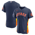 Houston Astros Nike Men'S Alternate Sponsor Patch Authentic Jersey - Navy