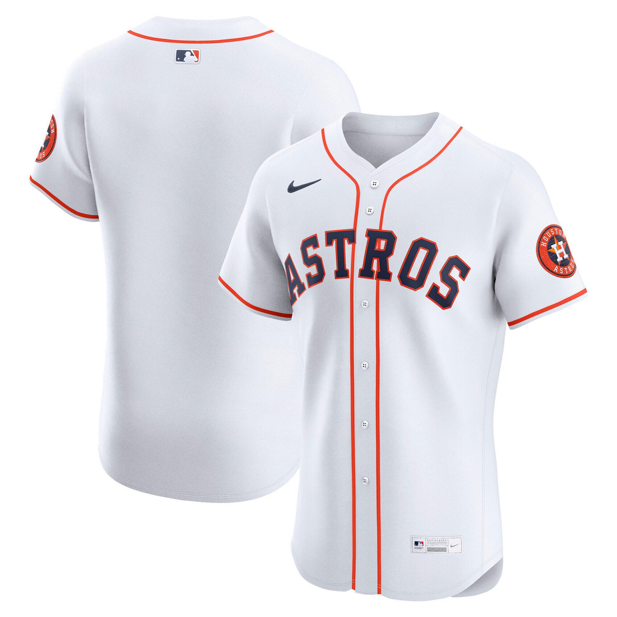 Houston Astros Nike Men'S Home Elite Jersey - White