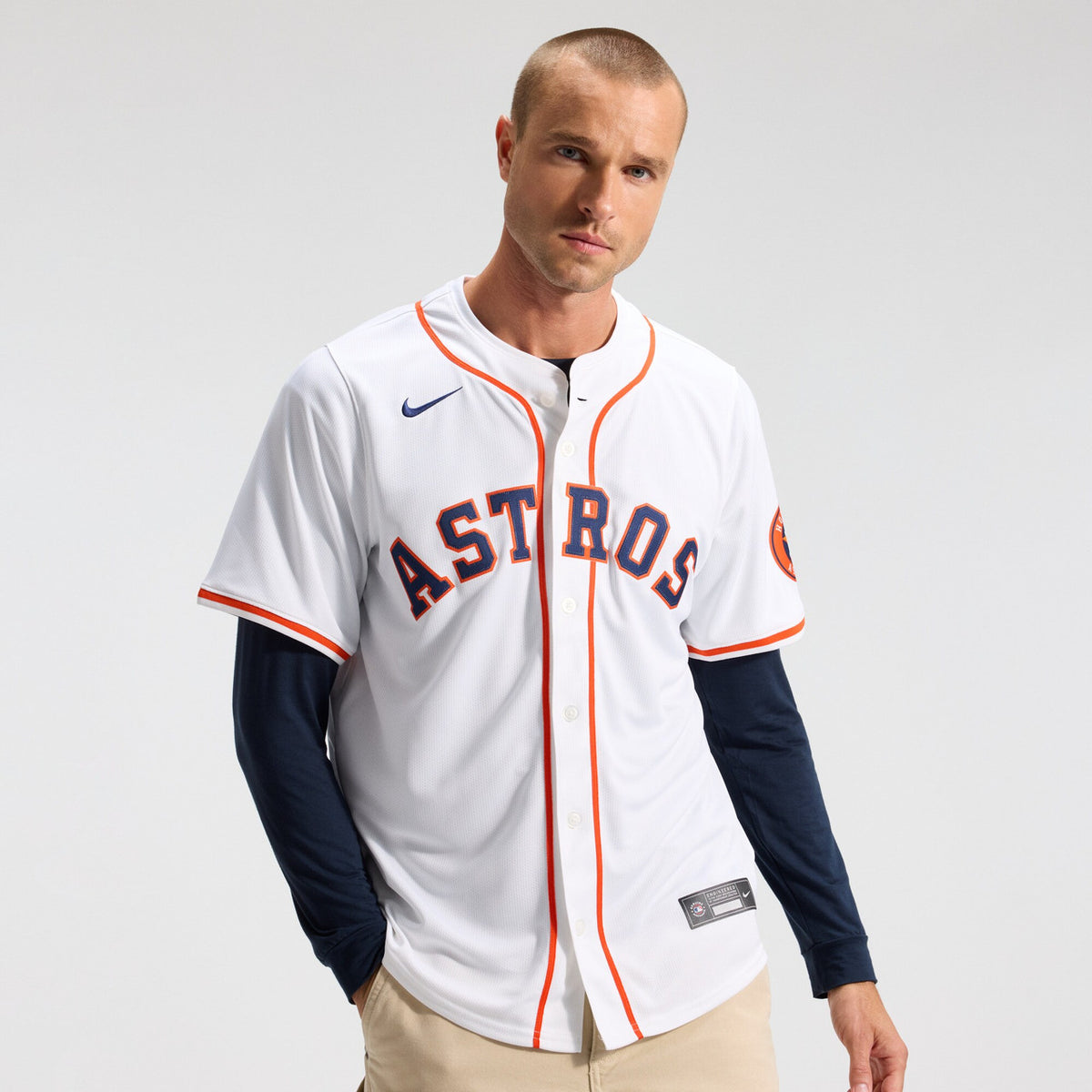 Houston Astros Nike Men'S Home Limited Jersey - White