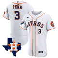 Texas State Houston Astros Men'S Patch Limited Jersey