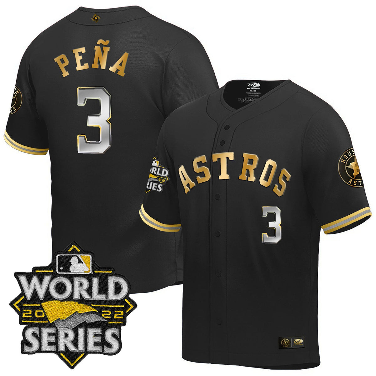 Houston Astros Men'S World Series Classic Limited Jersey