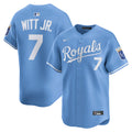 Bobby Witt Jr. #7 Kansas City Royals Nike Men'S Alternate Limited Player Jersey - Light Blue