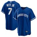 Bobby Witt Jr. #2 Kansas City Royals Nike Men'S Rush Alternate Limited Jersey - Blue