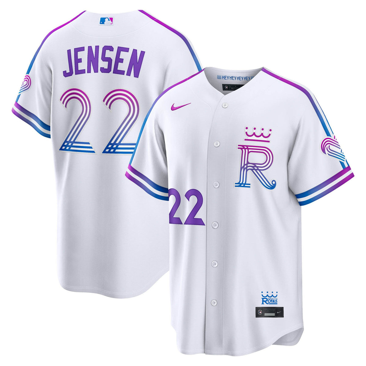 Carter Jensen Kansas City Royals Nike Men'S 2026 City Connect Stadium Limited Jersey - White