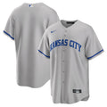 Kansas City Royals Nike Men'S Road Limited Team Jersey - Gray
