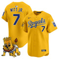 Kansas City Royals Men'S Sluggerrr Patch Vapor Premier Limited Jersey