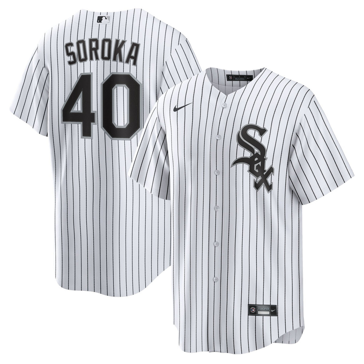 Michael Soroka Chicago White Sox Nike Home Limited Jersey - White