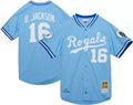 Bo Jackson #16 Kansas City Royals Mitchell & Ness Men'S Authentic Jersey - Blue