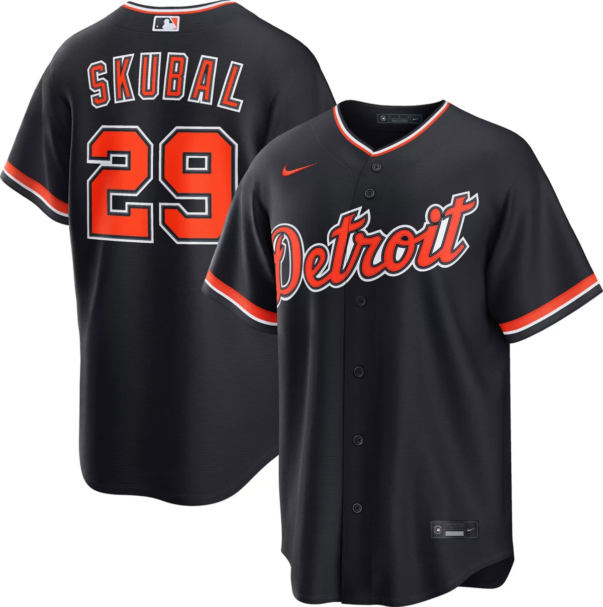 Tarik Skubal #29 Detroit Tigers Nike Adult Limited Alternate Jersey