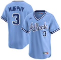 Dale Murphy #3 Atlanta Braves Nike Men'S Cooperstown Limited Jersey - Blue