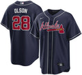 Matt Olson #28 Atlanta Braves Nike Men'S Limited Jersey - Navy