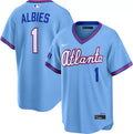 Ozzie Albies #1 Atlanta Braves Nike Men'S 2026 City Connect Stadium Limited Jersey