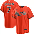 Jackson Holliday #7 Baltimore Orioles Nike Men'S Alternate 2 Limited Jersey