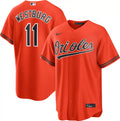 Orange Alternate #11 Baltimore Orioles Nike Men'S Jordan Westburg 2 Limited Jersey
