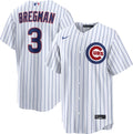 Alex Bregman #3 Chicago Cubs Nike Men'S Home Limited Jersey - White