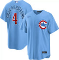 Pete Crow-Armstrong #4 Chicago Cubs Nike Men'S Alternate Limited Jersey - Blue