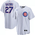 Seiya Suzuki #27 Chicago Cubs Nike Men'S Home Limited Jersey - White