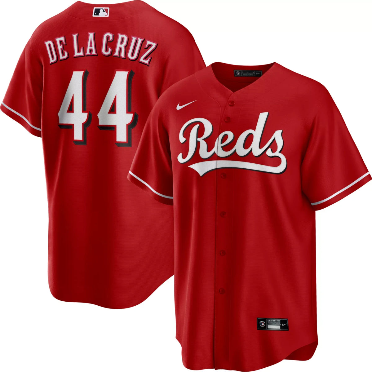 Elly De #44 Cincinnati Reds Nike Men'S La Cruz Alternate Limited Cool Base Jersey - Red