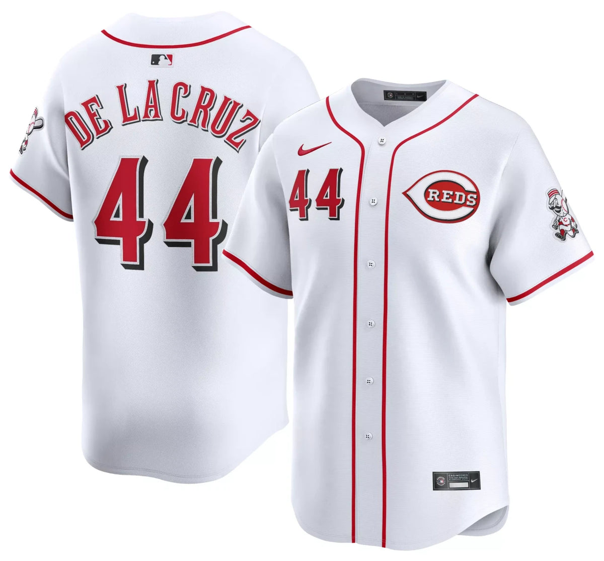 Elly De #44 Cincinnati Reds Nike Men'S La Cruz Limited Jersey - White