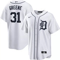 Riley Greene #31 Detroit Tigers Nike Men'S Home Limited Cool Base Jersey - White