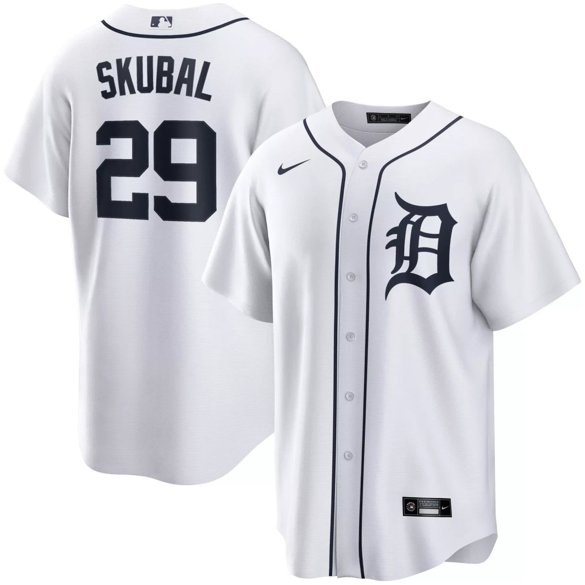 Tarik Skubal #29 Detroit Tigers Nike Men'S Limited Home Jersey