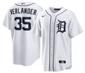 Justin Verlander #35 Detroit Tigers Nike Men'S Home Limited Jersey - White