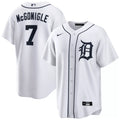 Kevin Mcgonigle #7 Detroit Tigers Nike Men'S Home Limited Jersey - White