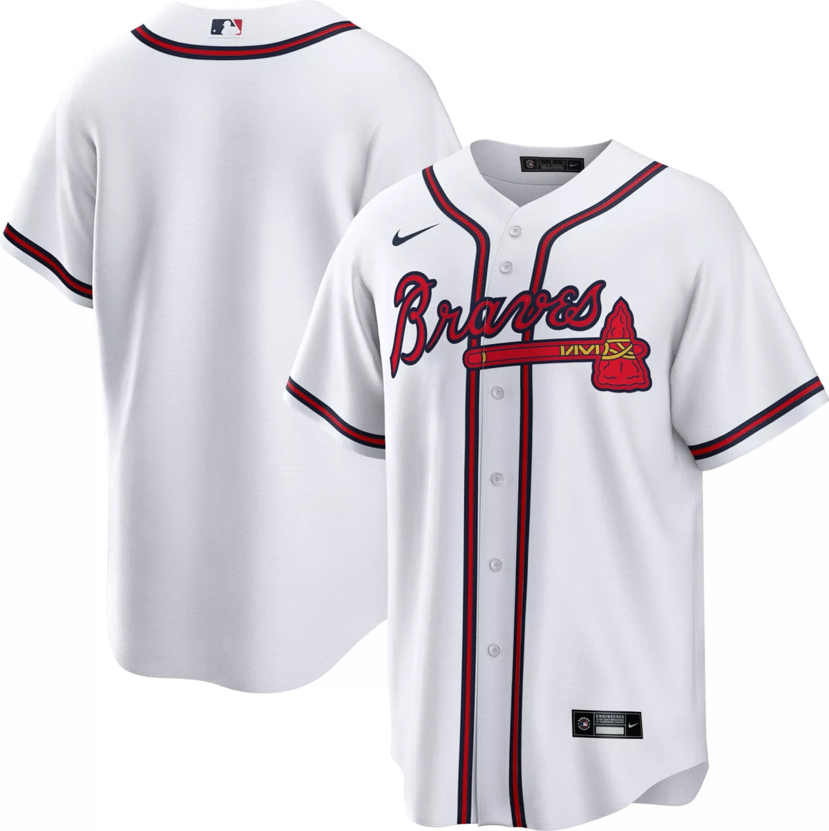 Atlanta Braves Nike Men'S Limited Cool Base Jersey - White