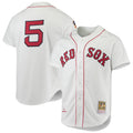 Nomar Garciaparra #2 Boston Red Sox Mitchell Ness 1997 Cooperstown Authentic Jersey - White