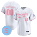 Robinson Patch Baltimore Orioles Vapor Premier Limited Custom Jersey - Bubblegum Pink