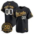Baltimore Orioles Camden Yards 30Th Anniversary Patch Vapor Premier Limited Custom Jersey