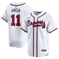 Orlando Arcia #11 Atlanta Braves Nike Home Limited Player Jersey - White
