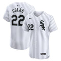 Oscar Colas Chicago White Sox Nike Home Elite Player Jersey - White