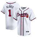 Ozzie Albies #1 Atlanta Braves Nike Home Limited Player Jersey - White