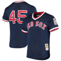 Pedro Martinez #45 Boston Red Sox Mitchell Ness 1999 Cooperstown Mesh Limited Batting Practice Jersey - Navy