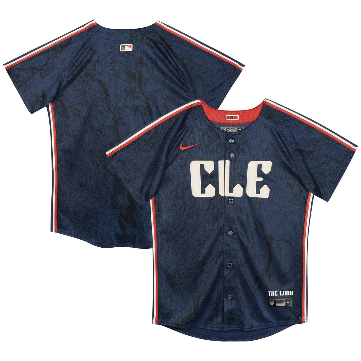 Cleveland Guardians Nike Preschool City Connect Limited Jersey - Navy