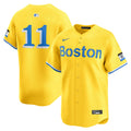 Rafael Devers #11 Boston Red Sox Nike City Connect Limited Player Jersey - Gold