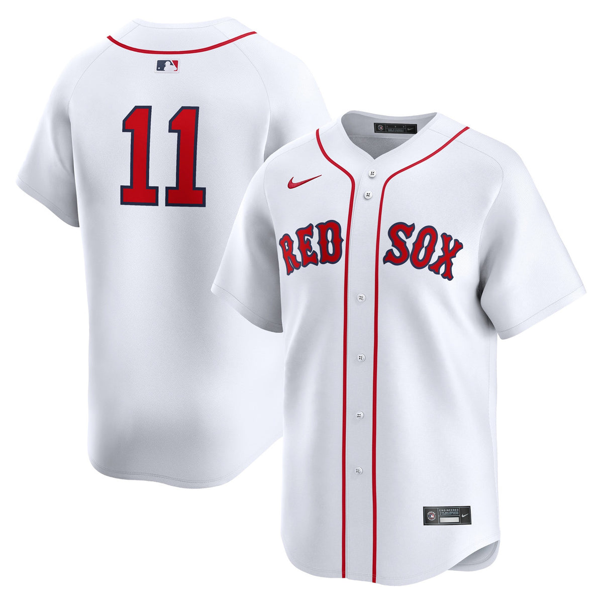 Rafael Devers #11 Boston Red Sox Nike Youth Home Limited Player Jersey - White