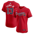 Atlanta Braves Nike Ronald Acu����A Jr. Alternate Elite Player Jersey - Red