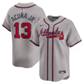 Atlanta Braves Nike Ronald Acu����A Jr. Away Limited Player Jersey - Gray