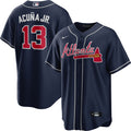 Atlanta Braves Nike Tall Ronald Acu����A Jr. Big Alternate Limited Player Jersey - Navy