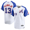 Atlanta Braves Nike Ronald Acu����A Jr. City Connect Limited Player Jersey - White