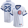 Ryne Sandberg #23 Chicago Cubs Nike Throwback Cooperstown Limited Jersey - White
