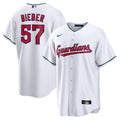 Shane Bieber Cleveland Guardians Nike Limited Player Jersey - White