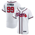 Spencer Strider #99 Atlanta Braves Los Bravos Limited Jersey - White