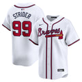 Spencer Strider #99 Atlanta Braves Nike Home Limited Player Jersey - White