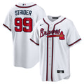 Spencer Strider #99 Atlanta Braves Nike Limited Player Jersey - White