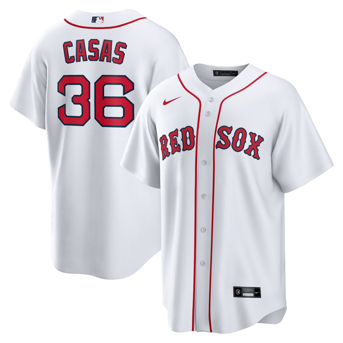 Triston Casas Boston Red Sox Nike Home Limited Jersey - White