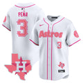 Houston Astros Unisex Vapor Premier V3 Limited Jersey - Bubblegum Pink