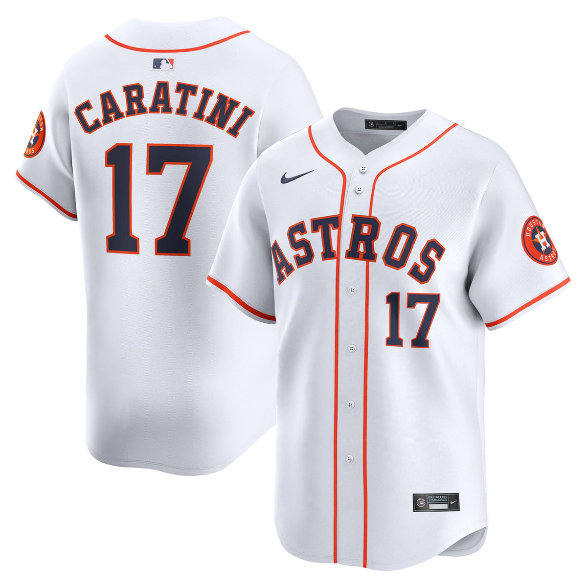 Victor Caratini Houston Astros Nike Home Limited Player Jersey - White